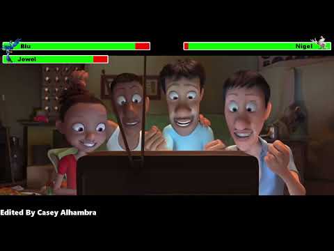 Rio (2011) City Chase with healthbars