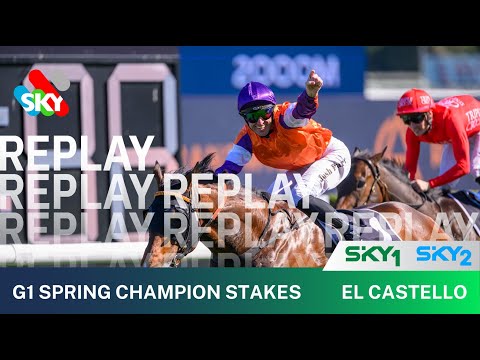 EL CASTELLO WINS THE GROUP 1 SPRING CHAMPION!