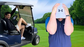 She Absolutely EMBARRASSED A RUDE Male Golfer!