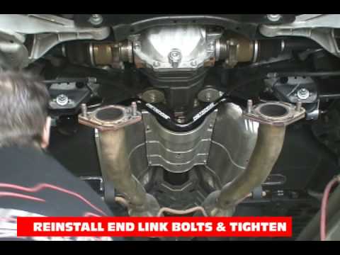 How To: Infiniti G37 Hotchkis Rear Sway Bar Install