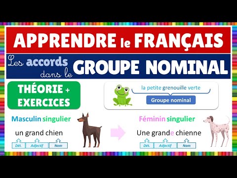 Les accords dans le groupe nominal (GN) || Français