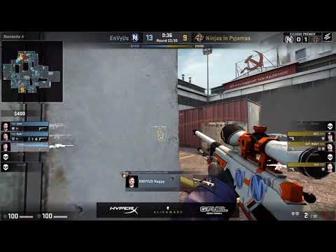 Happy Insane Flick! ELEAGUE vs NIP! (CSGO HIGHLIGHT)