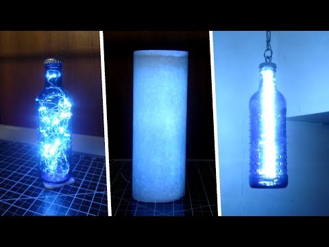 Make a Lamp From a Bottle : 4 Steps - Instructables