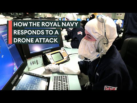 Inside the operations room of a £1.4bn Royal Navy Type 45 destroyer