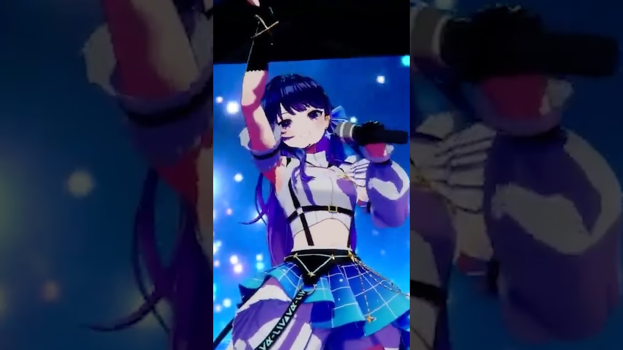 【ライブ切り抜き】Ch登録者数10万人記念配信「Star-mine / Begrazia(花海佑芽 / 秦谷美鈴 / 十王星南)」#初星学園 #Shorts #ヴイアラ #dance