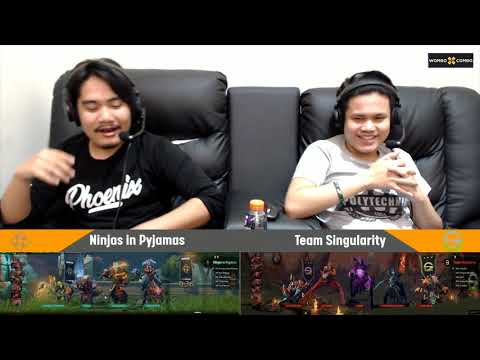 Ninjas in Pyjamas vs Team Singularity Game 4 (BO5) | WePlay! Dota 2 Tug of War: Radiant