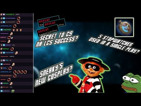 C9 Sneaky | Stopwatch Fiesta (Hamburglar, Secret to C9's NA LCS Success)