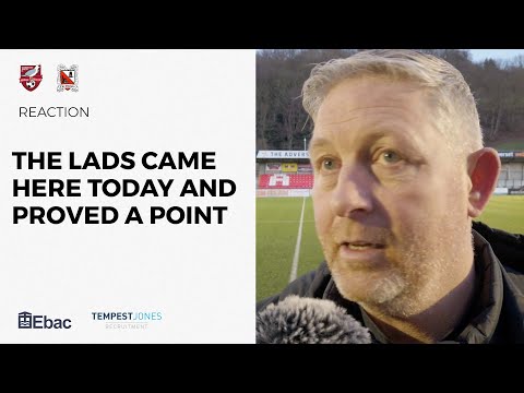 The Lads Came Here Today and Proved a Point