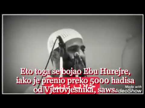 Tako mi Allaha nije me rasplakao ovaj vaš dunjaluk ! Ebu Hurejre r.a