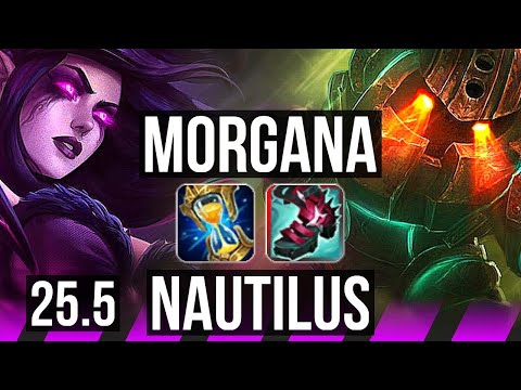 MORGANA & Jhin vs NAUTILUS & Jinx (SUP) | KR Diamond | 25.5