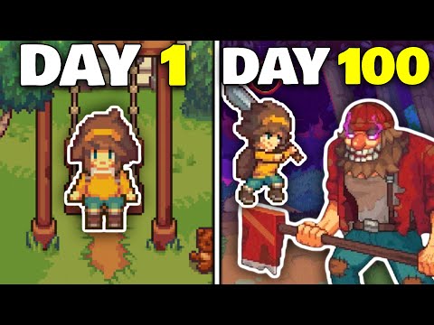 I Spent 100 Days in Bloomtown: A Different Story - YouTube