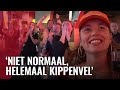 Fans door het dolle na winst Verstappen