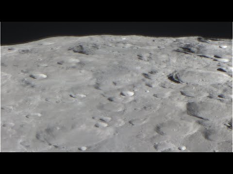 World's sharpest Teleskope  Moon, 3000x zooming in! 4K, UHD,