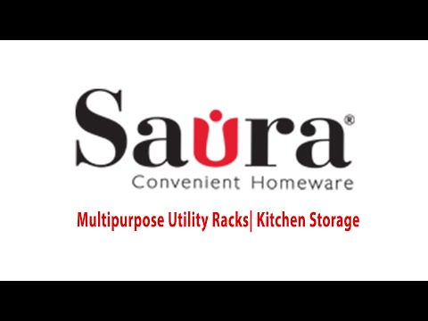 Buy Saura 3-Layer Multipurpose Utility Racks Kitchen Storage Easy Assembled  Portable Rack-Grey Online at Best Prices in India - JioMart.
