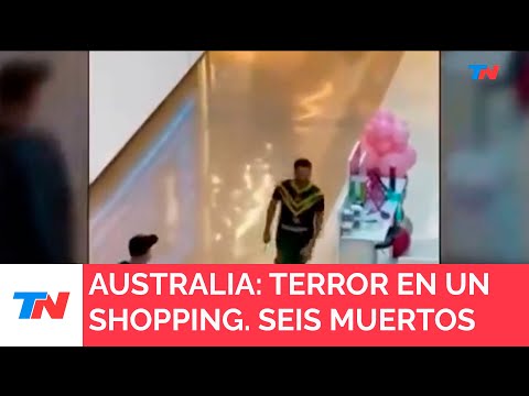 Horror en Australia: un hombre ingresó a un shopping y mató a puñaladas a seis personas