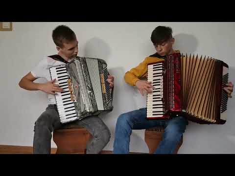 "Oberek Wilanowski"- Na Dwa Akordeony Z Kacprem😃🪗🎶