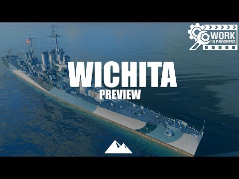 WICHITA T8, potentiell OP! [WiP] - World of Warships | [Preview] [Deutsch] [60fps]