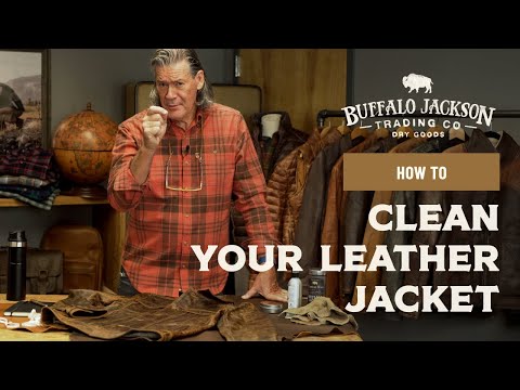 How to Clean Your Leather Jacket by Buffalo Jackson