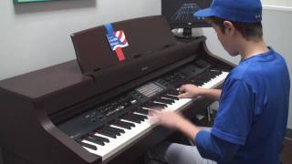 Carter plays Raider's March (Indiana Jones)