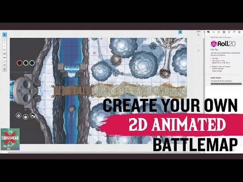 Your own 2D Animated Battlemap with DungeonDraft and Roll20