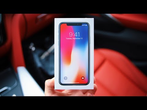 Apple iPhone X Unboxing & Initial Impressions!