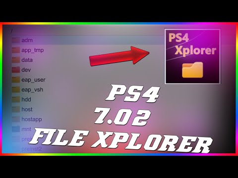 PS4 7.02 JAILBREAK [FILE XPLORER 1.27] + DOWNLOAD