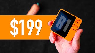 Rabbit R1 FIRST IMPRESSIONS - Hands-on with $200 AI companion