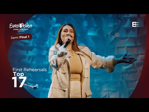 Eurovision 2022: First Semi-Final 1 Rehearsals - Top 17