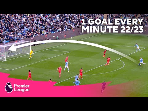 1 AMAZING Premier League goal scored from EVERY minute [1-90] 2022/23