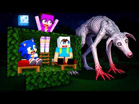 KORKUNÇ DEXTER KÖPEĞİNDEN KURTULMAK İÇİN AĞAÇTA EV YAPTIK 😱 Minecraft