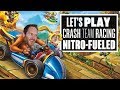 Crash Team Racing Nitro-Fueled Gameplay - (Let's Play Crash Team Racing Live)