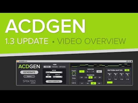 Free Download ACDGEN v1.3.1 For M4L AMXD