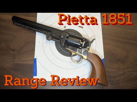 Pietta Model 1851 Confederate Navy .44 Caliber  | Unboxing and Review