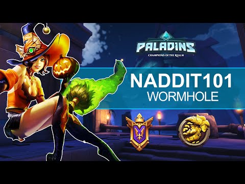 Naddit101 Evie Pro Competitive l GRANDMASTER l WORMHOLE l PALADINS GAMEPLAY
