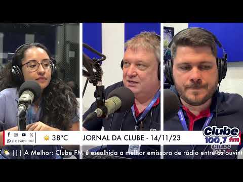 Jornal da Clube - 14/11/23 - Edição do Almoço
