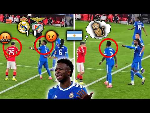 Shocking Racism Scenes: Argentine Gianluca Prestianni vs Vinícius Jr at Benfica — Full Clips