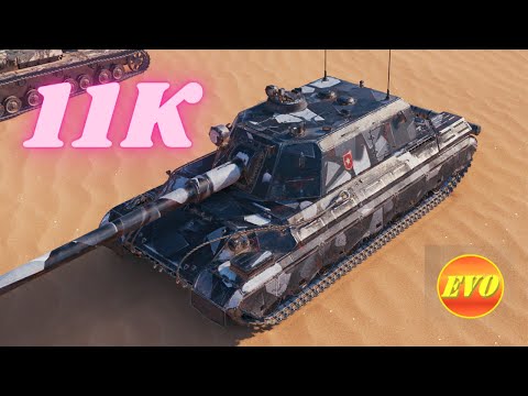 114 SP2   11K Damage 9 Kills  World of Tanks