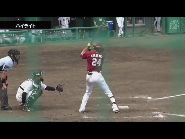 【ファーム】6月24日 マリーンズ対イーグルス ダイジェスト