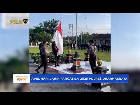 UPACARA PERINGATAN HARI LAHIR PANCASILA 2025 KAPOLRES DHARMASRAYA