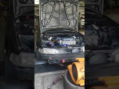 H23A VTEC 8,200RPM  Crower Cams install dyno tune.