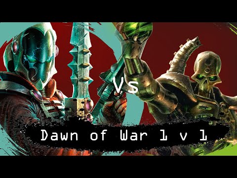 Dawn of War  Soulstorm 1 v 1 Necrons vs Eldar