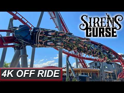Siren’s Curse **NEW FOR 2025** (4K OFF Ride POV)- Cedar Point, Sandusky, OH