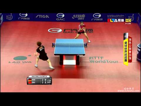 2014 Swedish Open WS-SF2: HAN Ying ^ - ZHU Yuling [HD 1080p] [Full Match/Chinese]