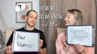 HOW WELL DO WE KNOW EACH OTHER? COUPLES CHALLENGE!