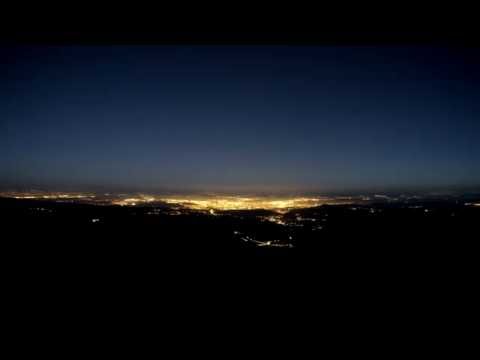 Clermont-Ferrand Night Traffic - Shot in 4K