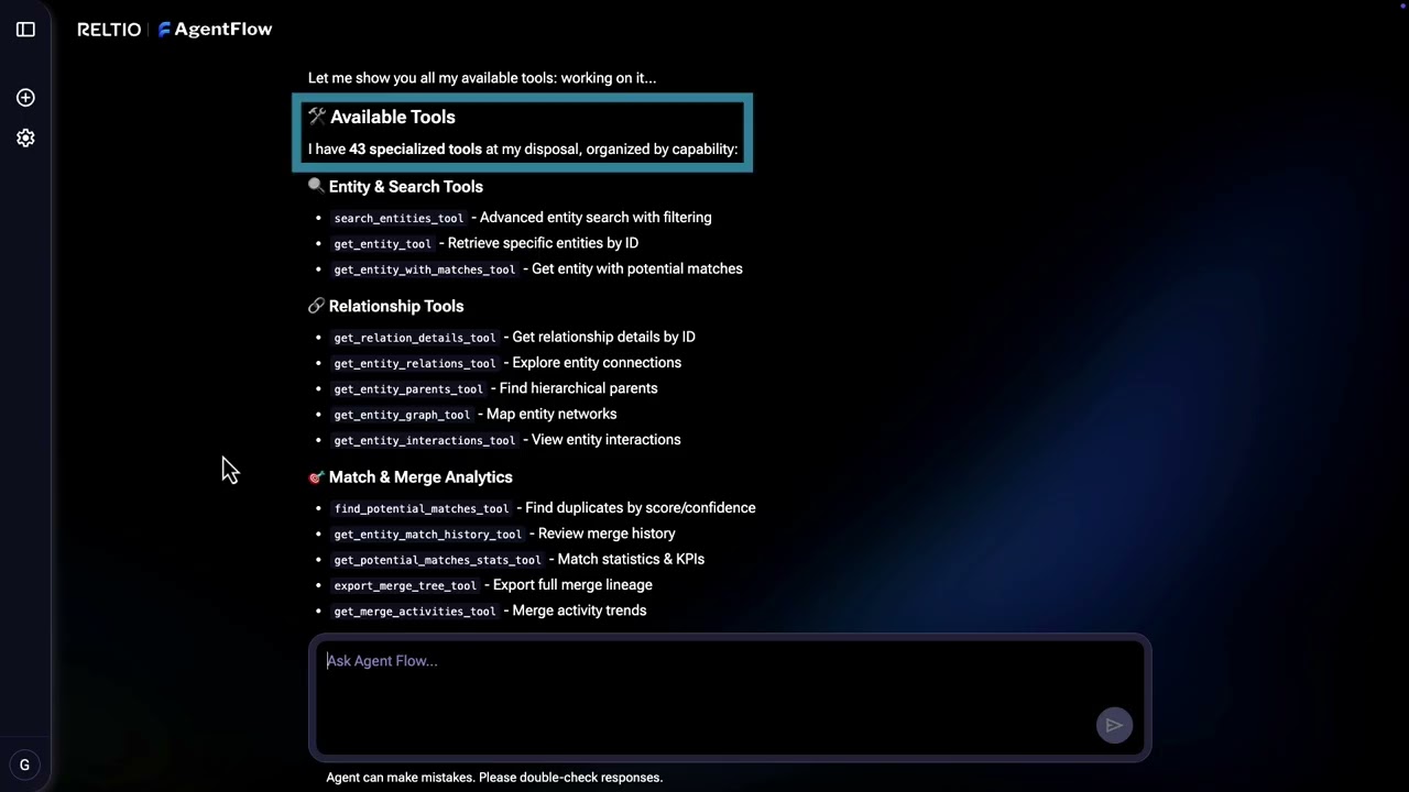 AgentFlow Data Explorer