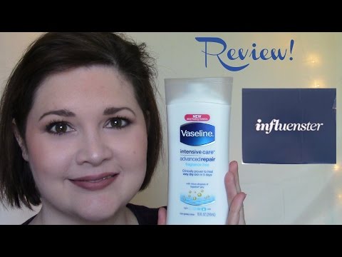 Influenster Review & Unboxing! Vaseline Intensive Care Lotion
