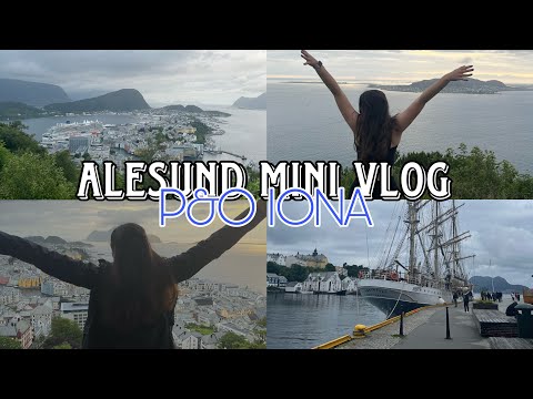 ALESUND| mini vlog| P&O IONA| OVERNIGHT IN PORT (Itinerary went wrong!)