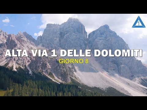 ALTA VIA 1 delle DOLOMITI | Ottava tappa: da PASSO STAULANZA al RIFUGIO CITTÀ DI FIUME [4K]