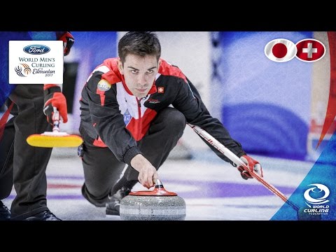 Japan v Switzerland - Round-robin - Ford World Men's Curling Championship 2017